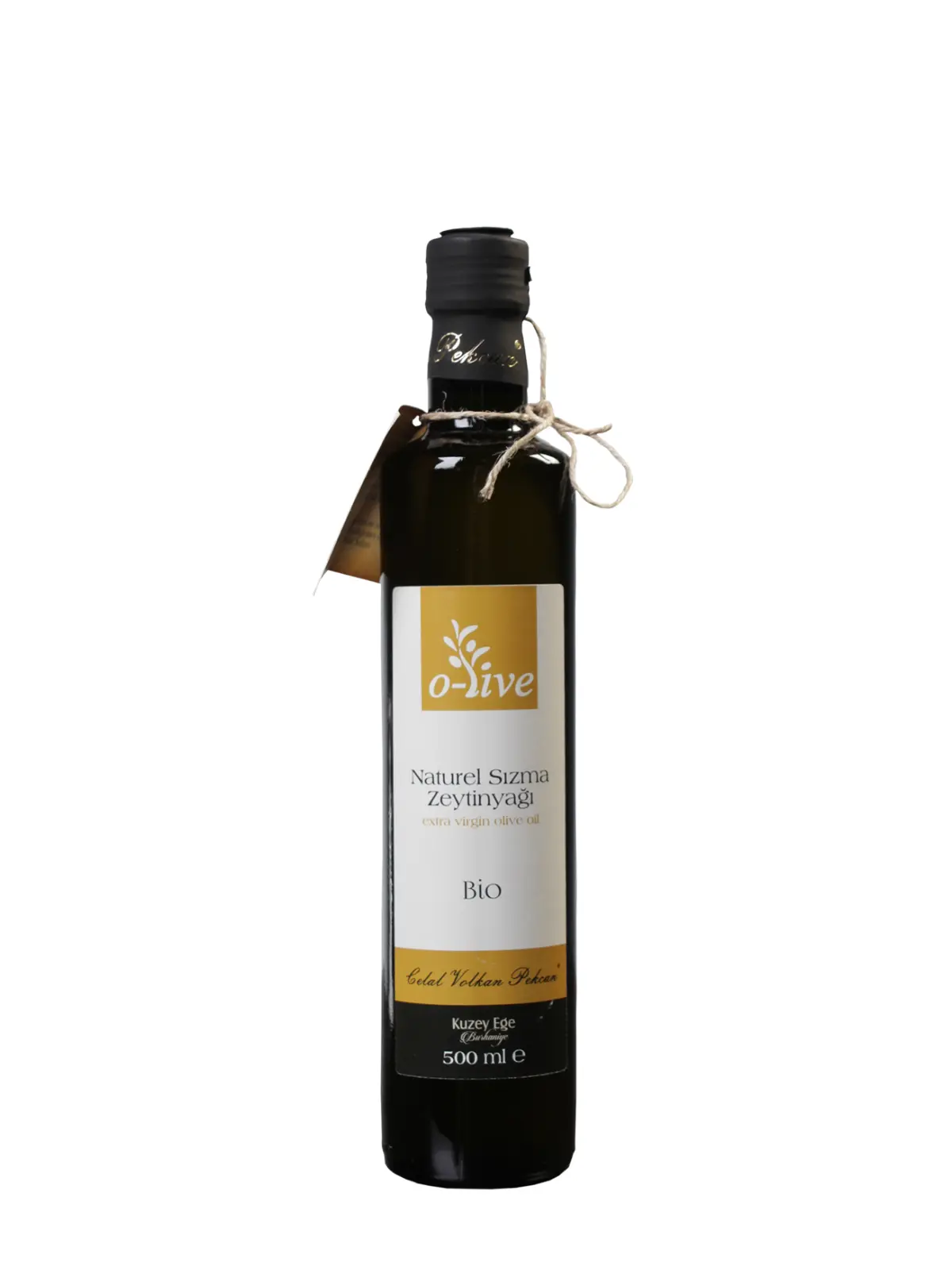 cvp-bio-050 Natürel Sızma Zeytinyağı 500ml <br>Bio - Soğuk Sıkım - Görsel 1