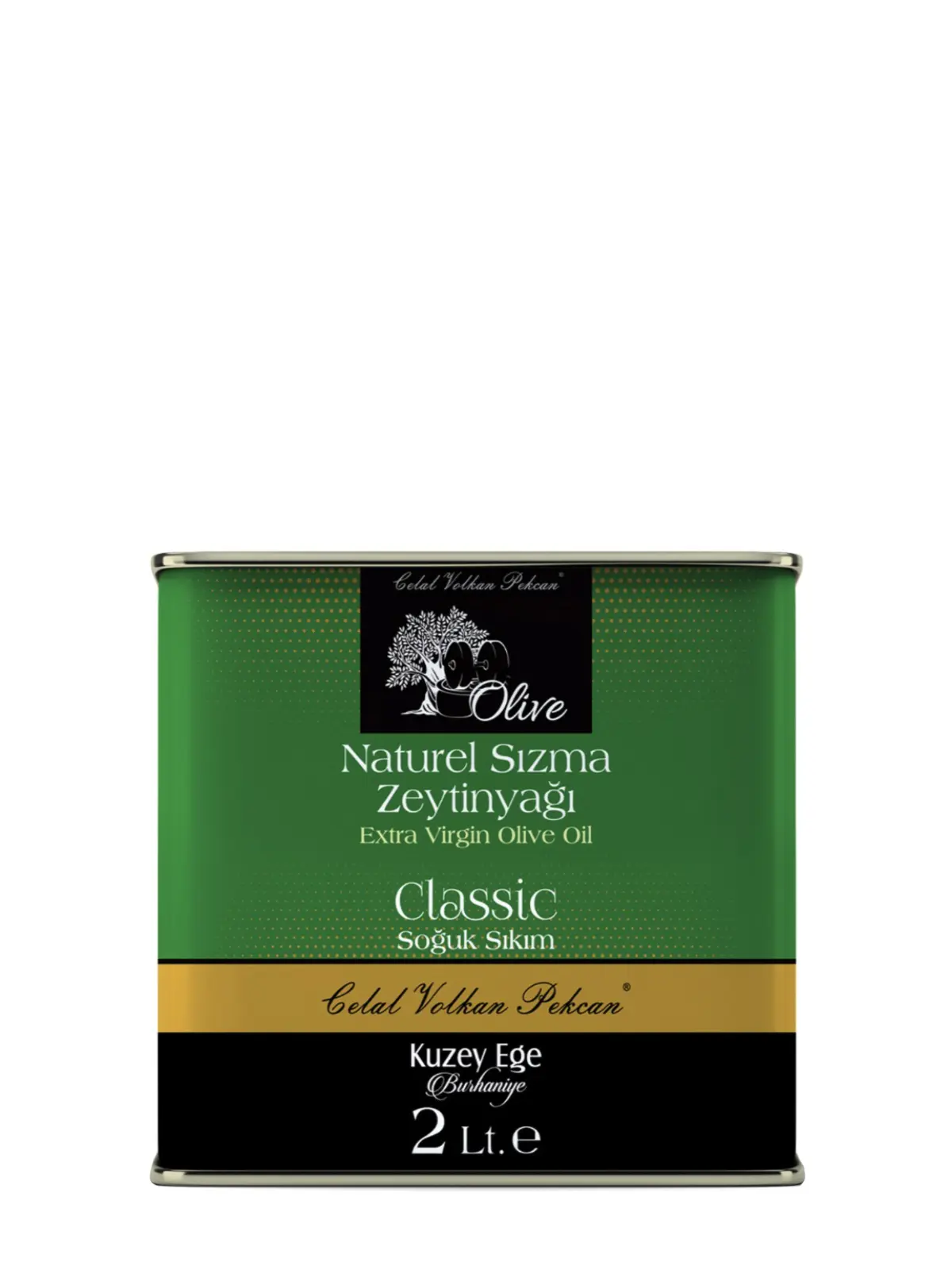 cvp-classic-2 Natürel Sızma Zeytinyağı 2L <br>Classic – Soğuk Sıkım - Görsel 1
